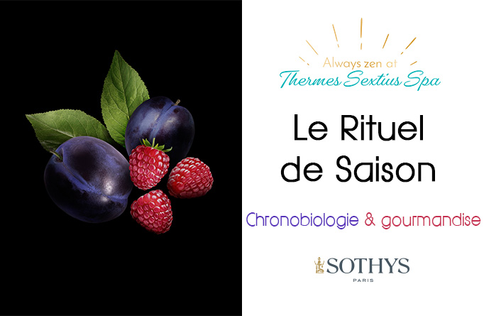 Le soin de Saison Sothys